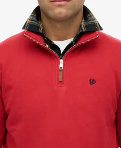 Preppy Half Zip Jumper