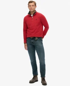 Preppy Half Zip Jumper