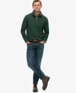 Preppy Half Zip Jumper