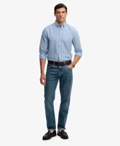 Preppy Oxford Long Sleeve Shirt
