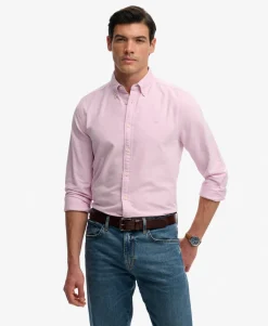 Preppy Oxford Long Sleeve Shirt