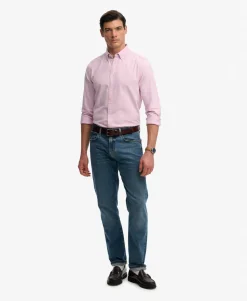Preppy Oxford Long Sleeve Shirt