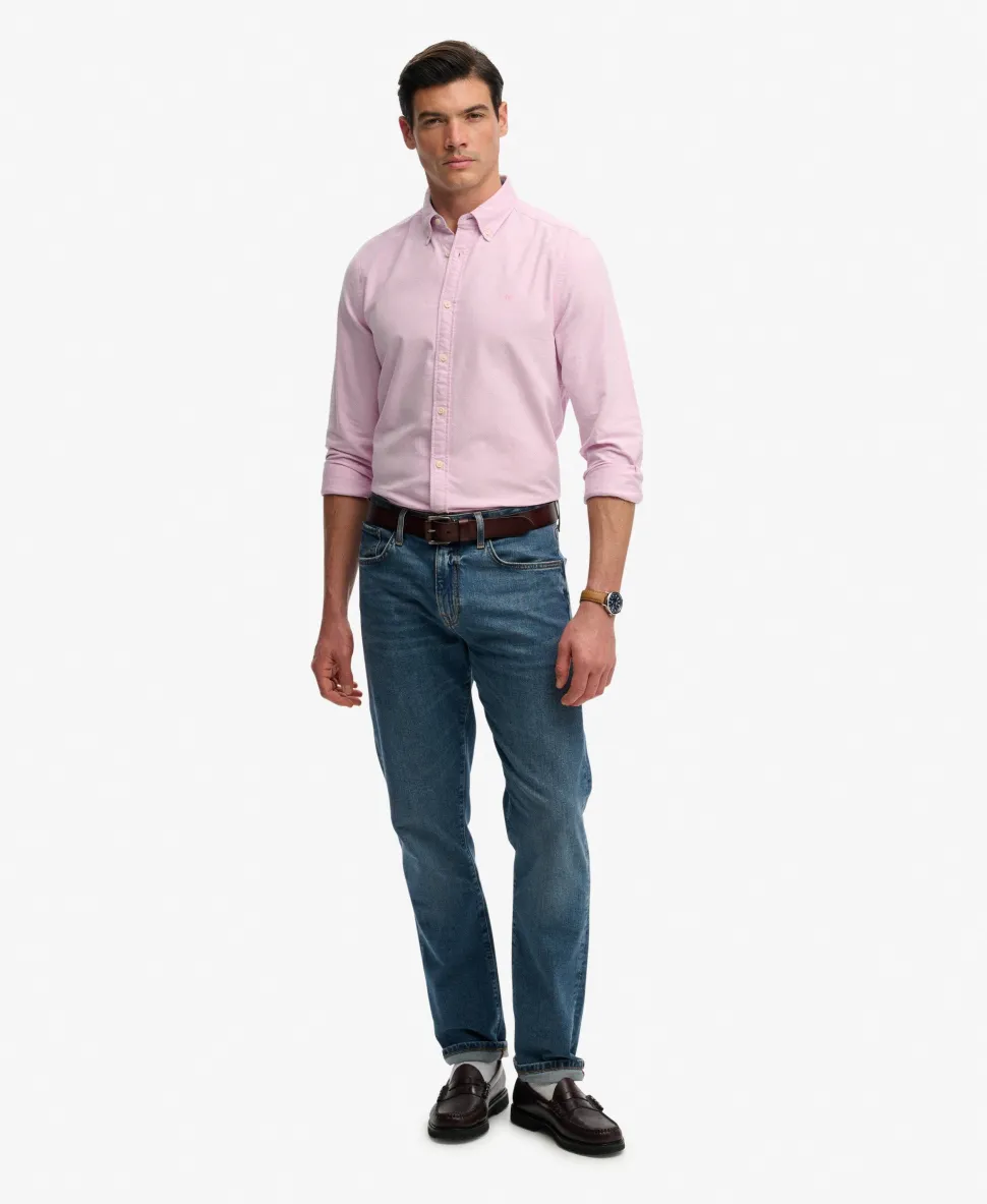 Preppy Oxford Long Sleeve Shirt