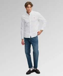 Preppy Oxford Long Sleeve Shirt