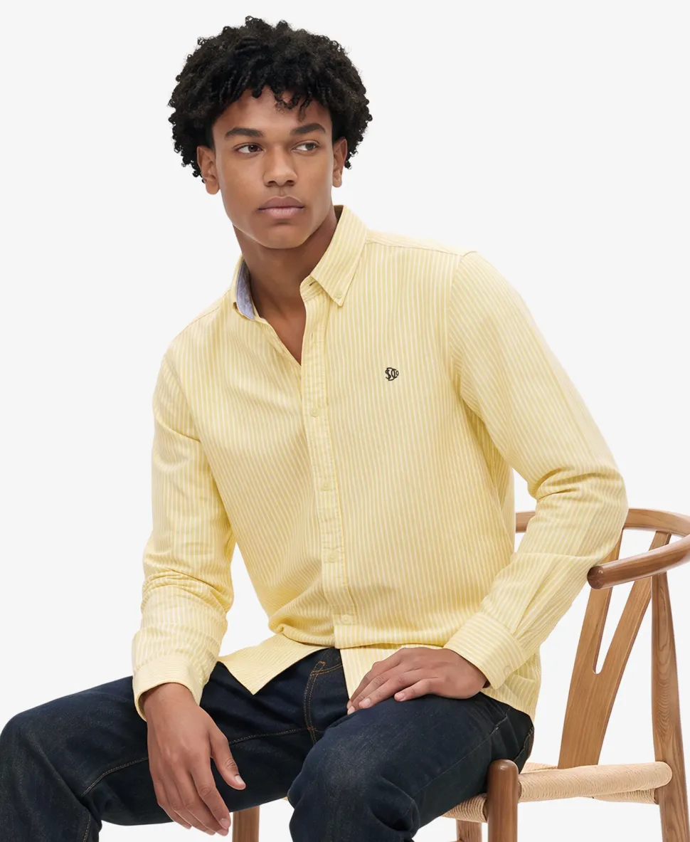 Preppy Oxford Long Sleeve Shirt