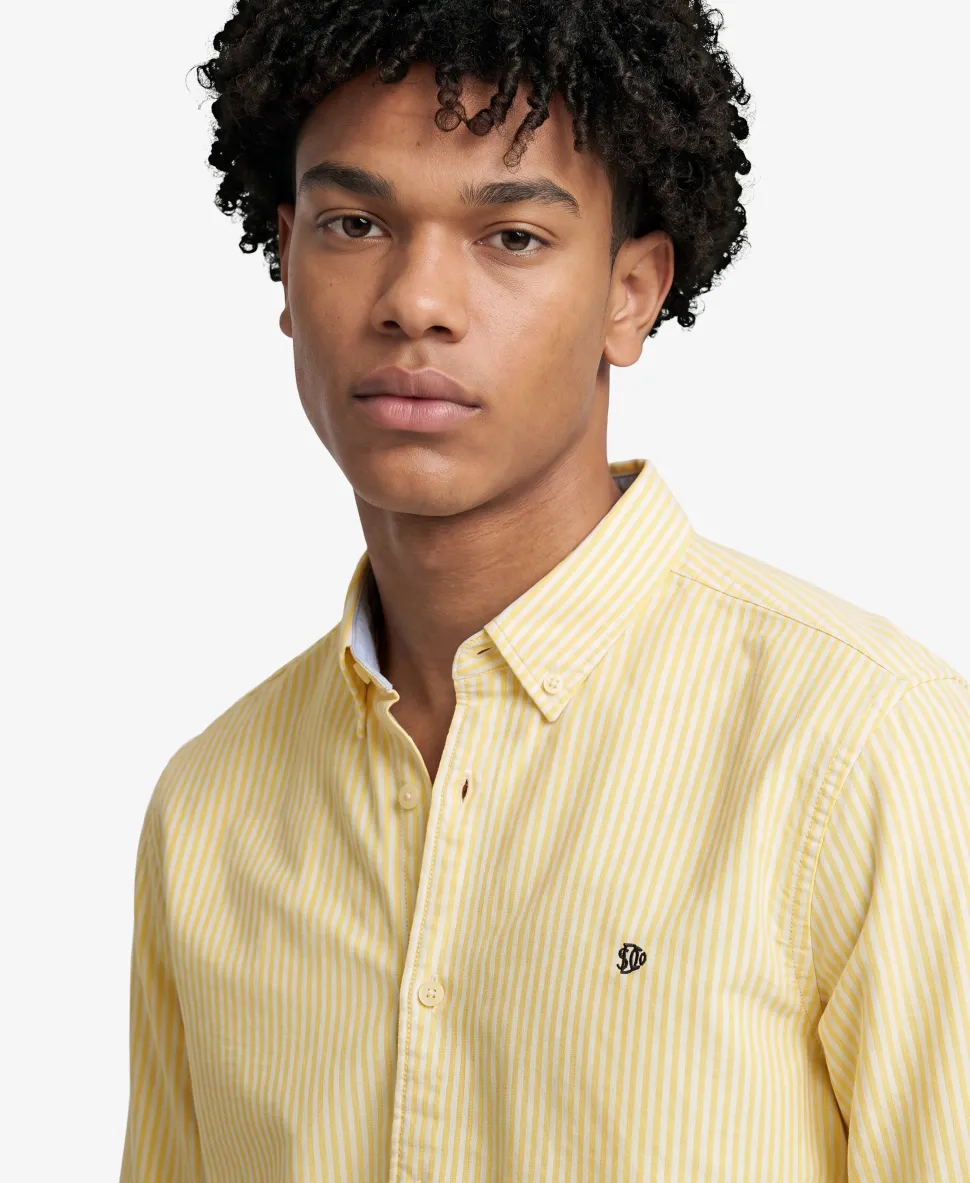 Preppy Oxford Long Sleeve Shirt
