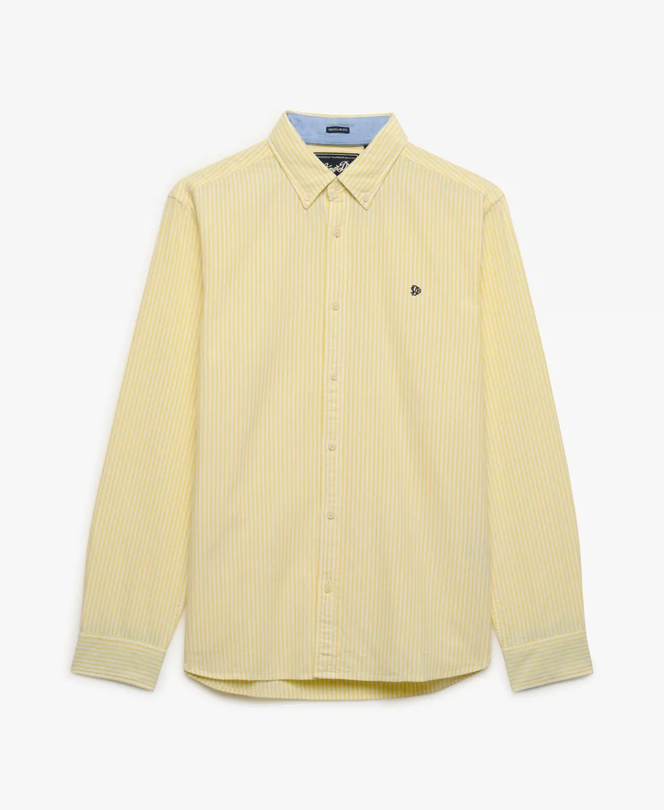 Preppy Oxford Long Sleeve Shirt
