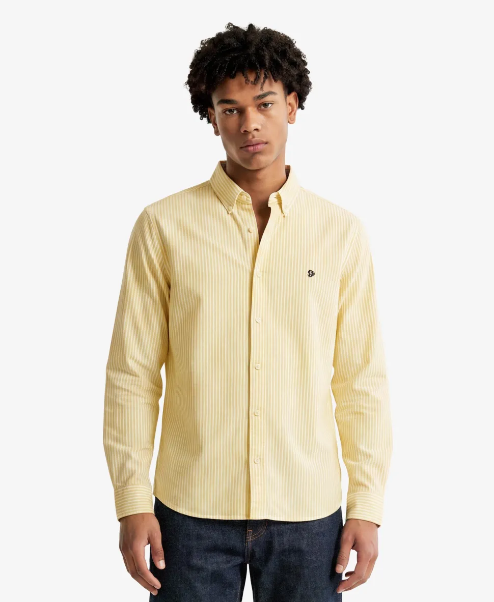 Preppy Oxford Long Sleeve Shirt