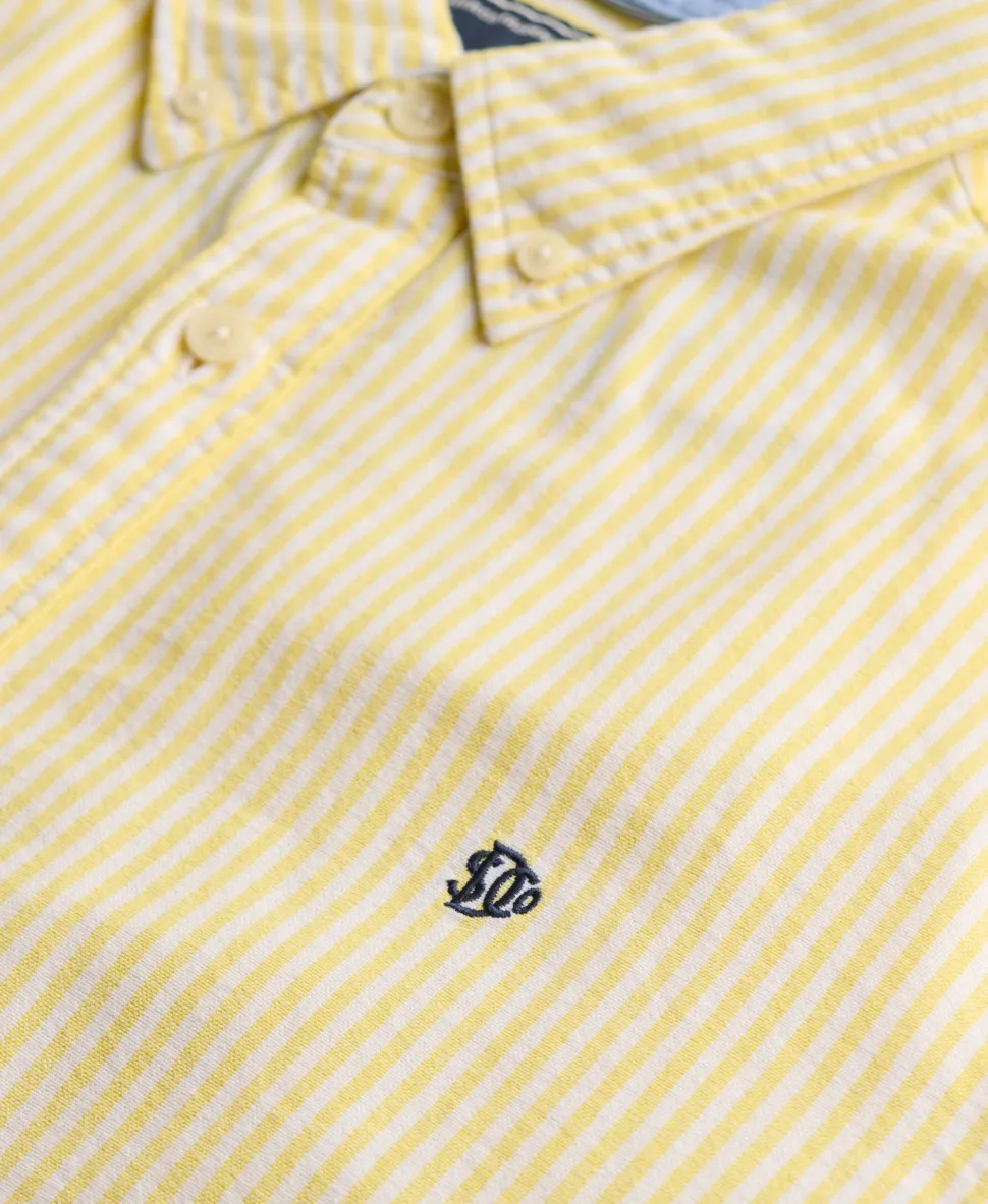 Preppy Oxford Long Sleeve Shirt