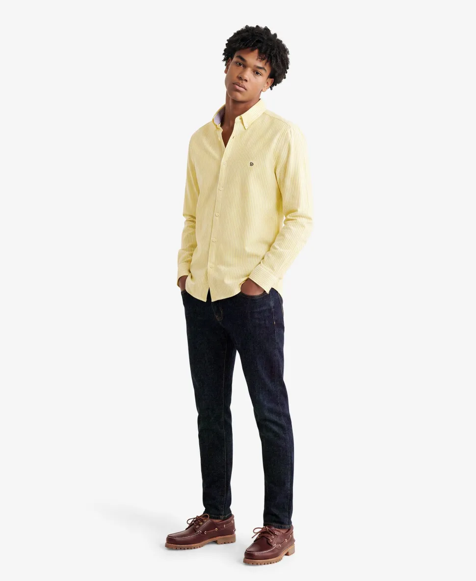 Preppy Oxford Long Sleeve Shirt