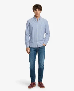 Preppy Oxford Long Sleeve Shirt