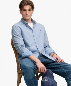 Preppy Oxford Long Sleeve Shirt