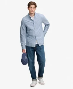 Preppy Oxford Long Sleeve Shirt
