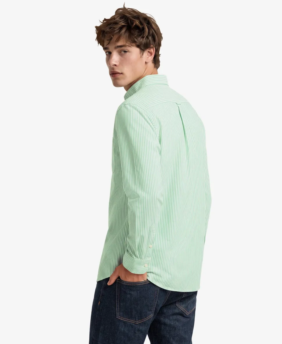 Preppy Oxford Long Sleeve Shirt