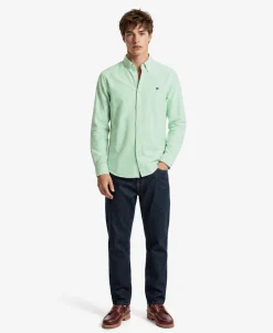 Preppy Oxford Long Sleeve Shirt