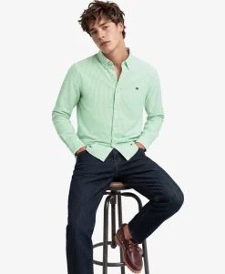 Preppy Oxford Long Sleeve Shirt