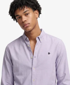 Preppy Oxford Long Sleeve Shirt
