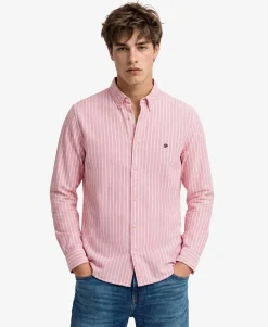 Preppy Oxford Long Sleeve Shirt