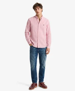 Preppy Oxford Long Sleeve Shirt