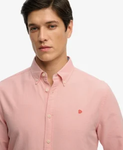 Preppy Oxford Long Sleeve Shirt