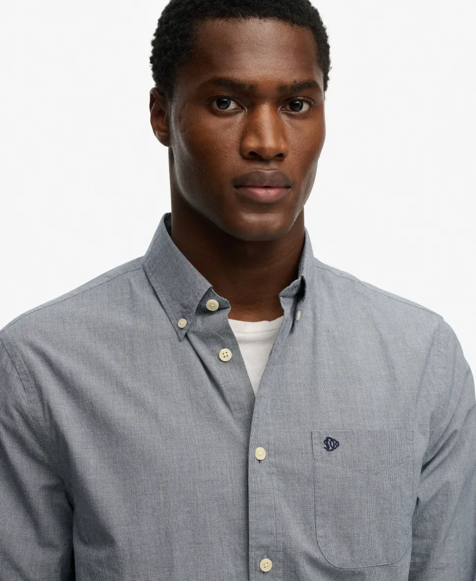 Preppy Poplin Long Sleeve Shirt