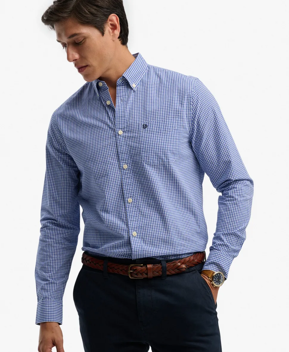 Preppy Poplin Long Sleeve Shirt