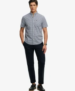 Preppy Poplin Short Sleeve Shirt