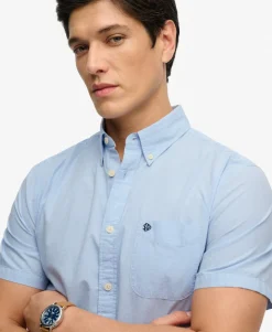 Preppy Poplin Short Sleeve Shirt