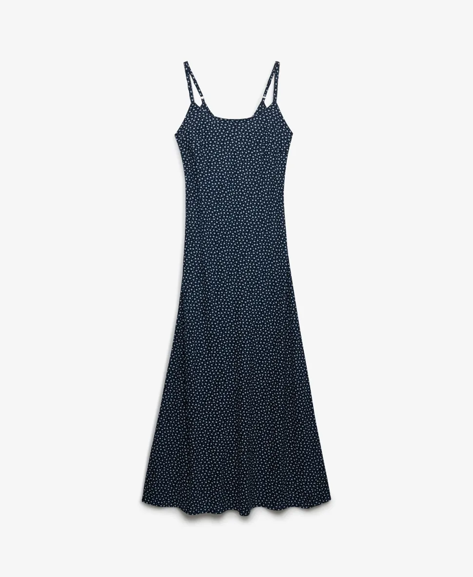 Printed Cami Maxi Dress