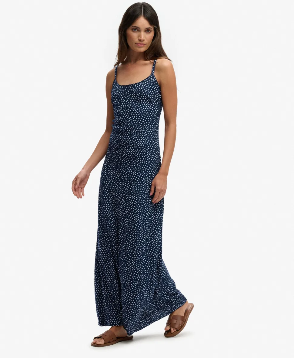 Printed Cami Maxi Dress
