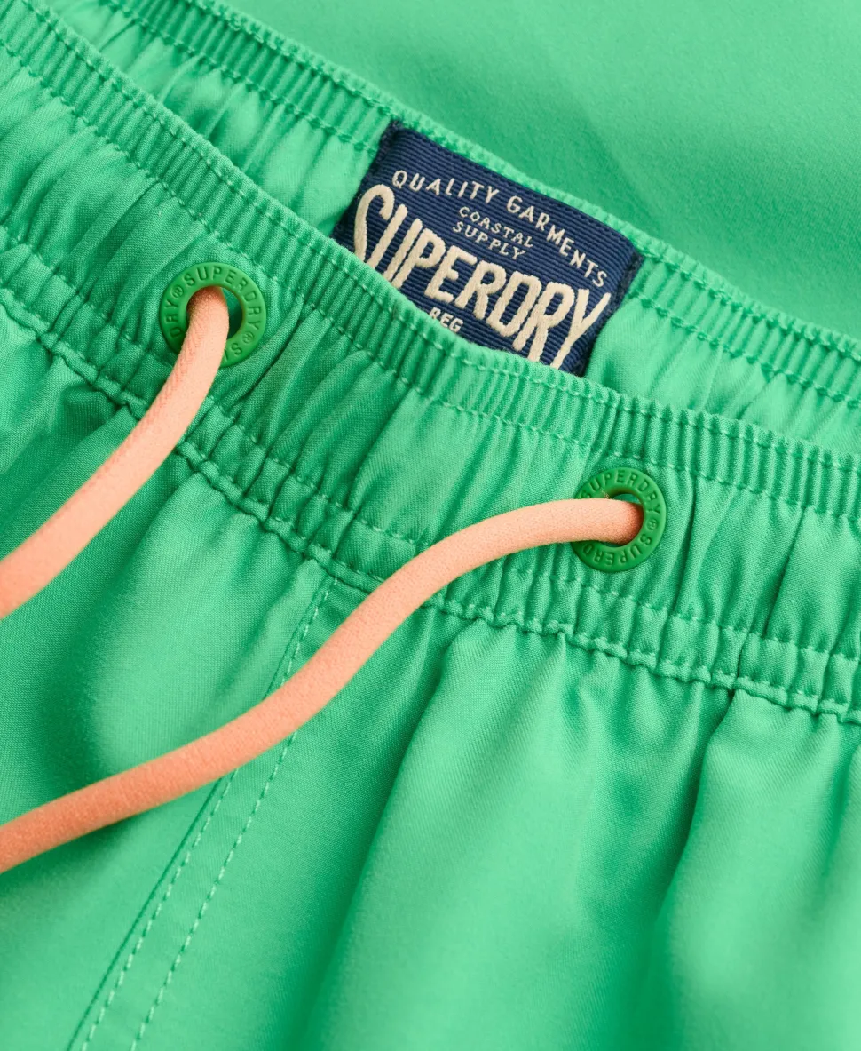 Printed Logo 16-Inch Swim Shorts