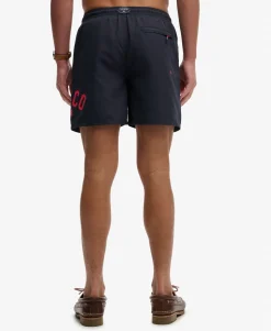 Printed Logo 16-Inch Swim Shorts