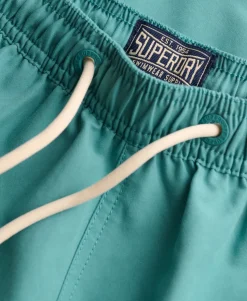 Printed Logo 16-Inch Swim Shorts