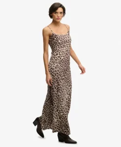 Printed Maxi Slip Dress