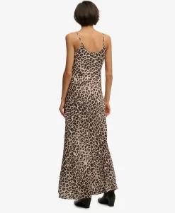 Printed Maxi Slip Dress