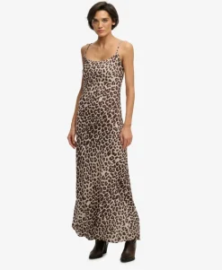 Printed Maxi Slip Dress