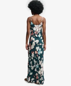 Printed Maxi Slip Dress