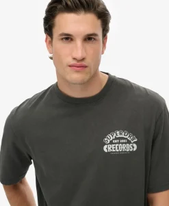Record Label Oversized T-Shirt