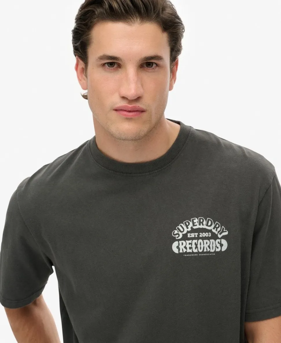 Record Label Oversized T-Shirt