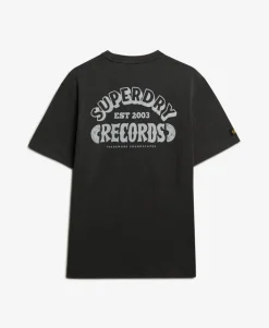Record Label Oversized T-Shirt