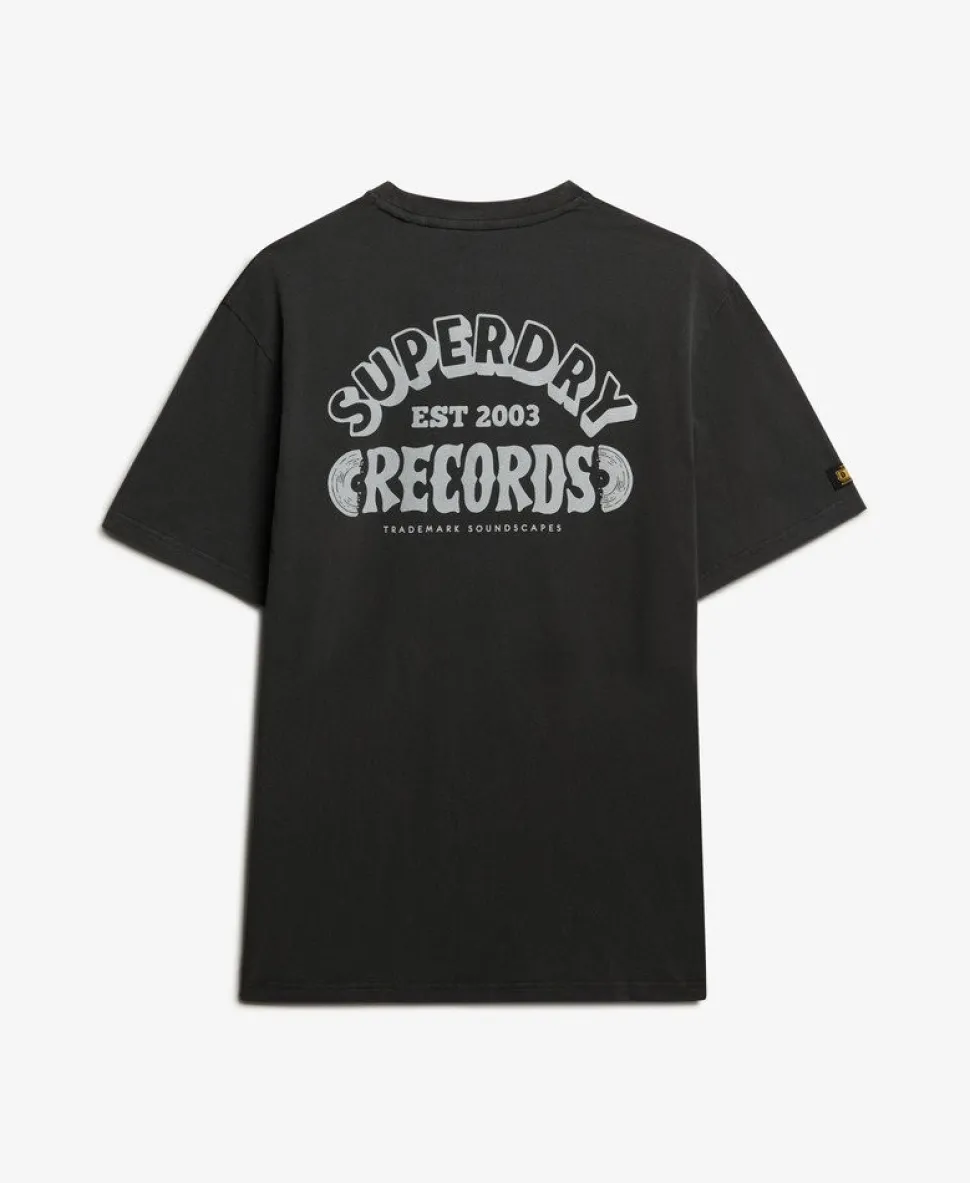 Record Label Oversized T-Shirt