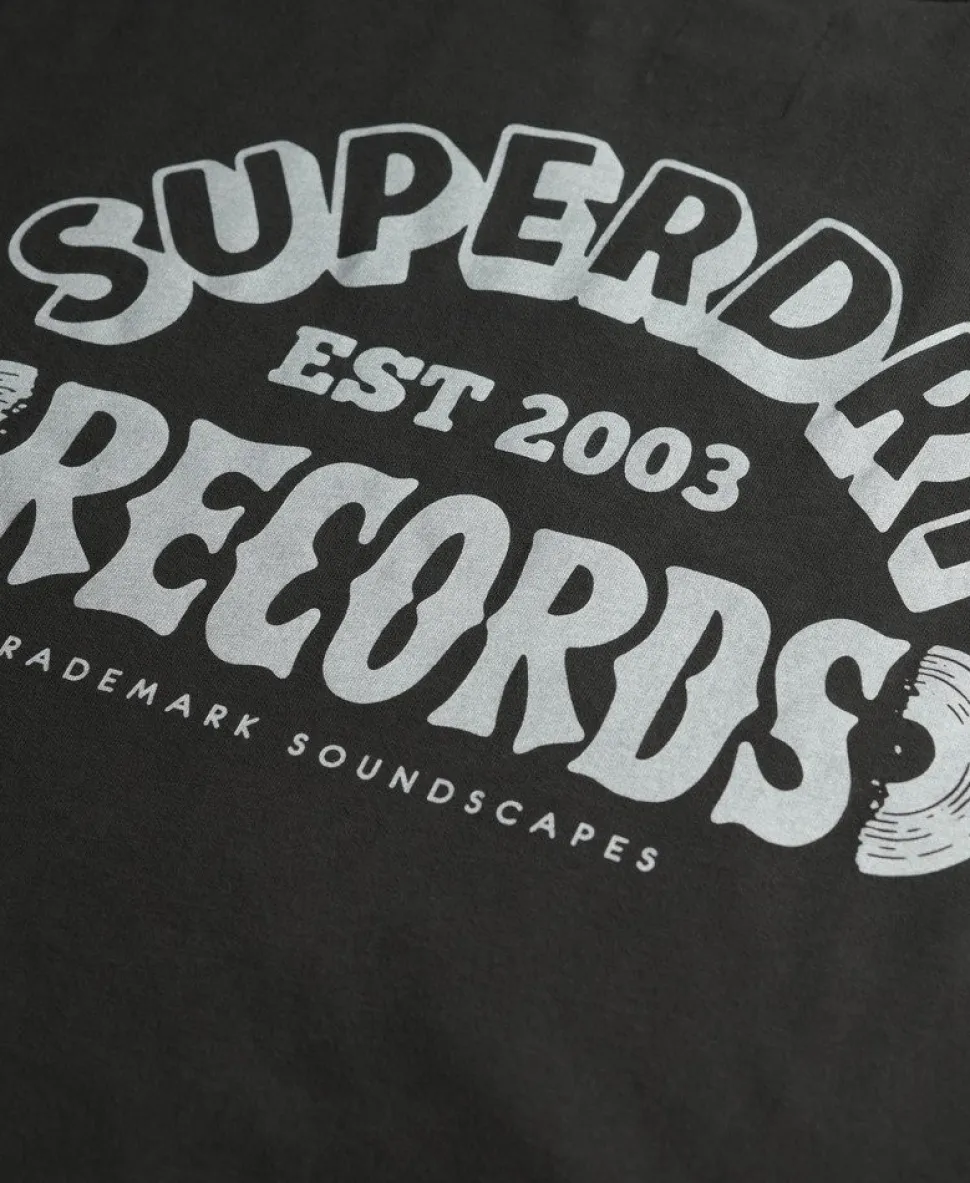 Record Label Oversized T-Shirt