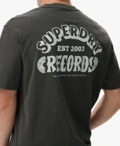 Record Label Oversized T-Shirt