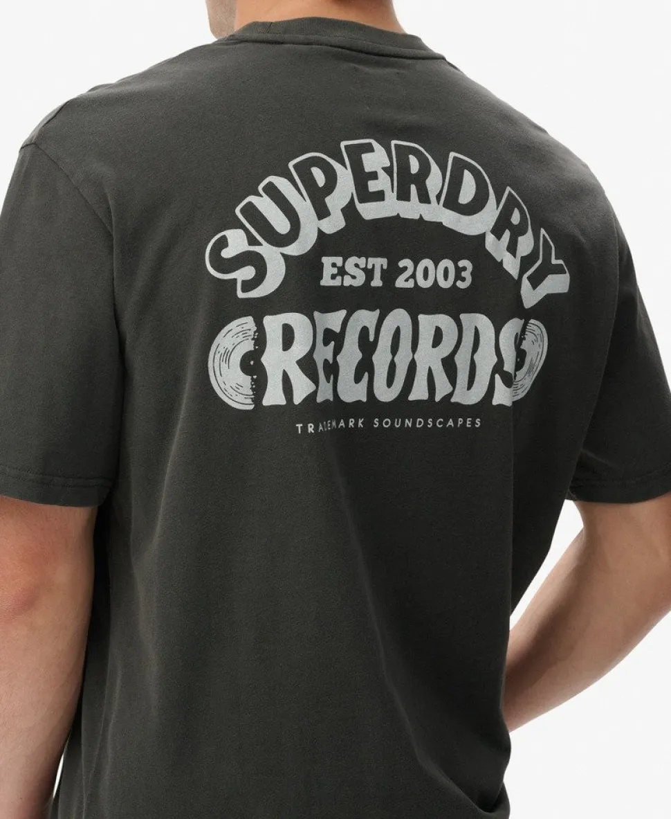 Record Label Oversized T-Shirt