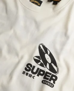 Record Label Oversized T-Shirt