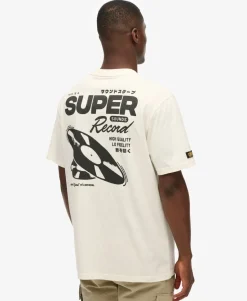 Record Label Oversized T-Shirt