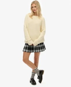 Relaxed Ribbed Knitted Jumper