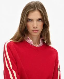 Relaxed Stripe Knitted Jumper