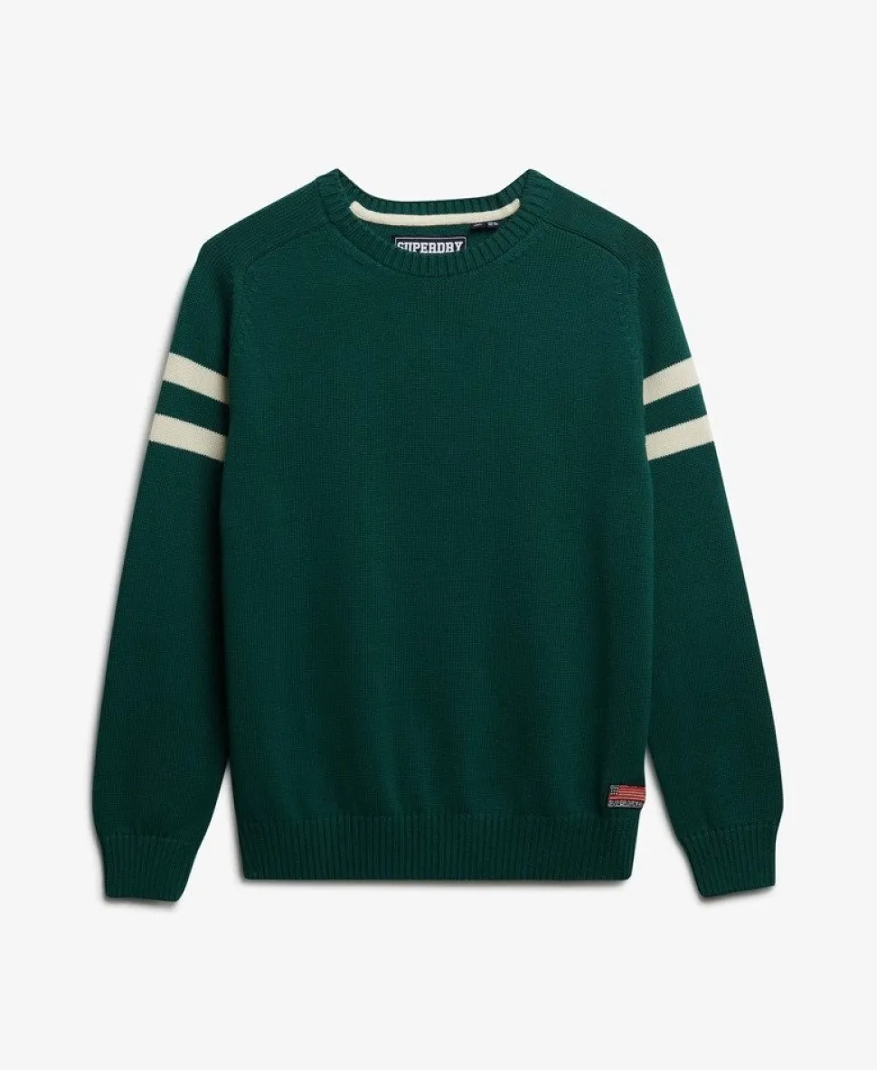 Relaxed Stripe Knitted Jumper