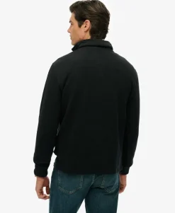 Ribbed Half Zip Jumper